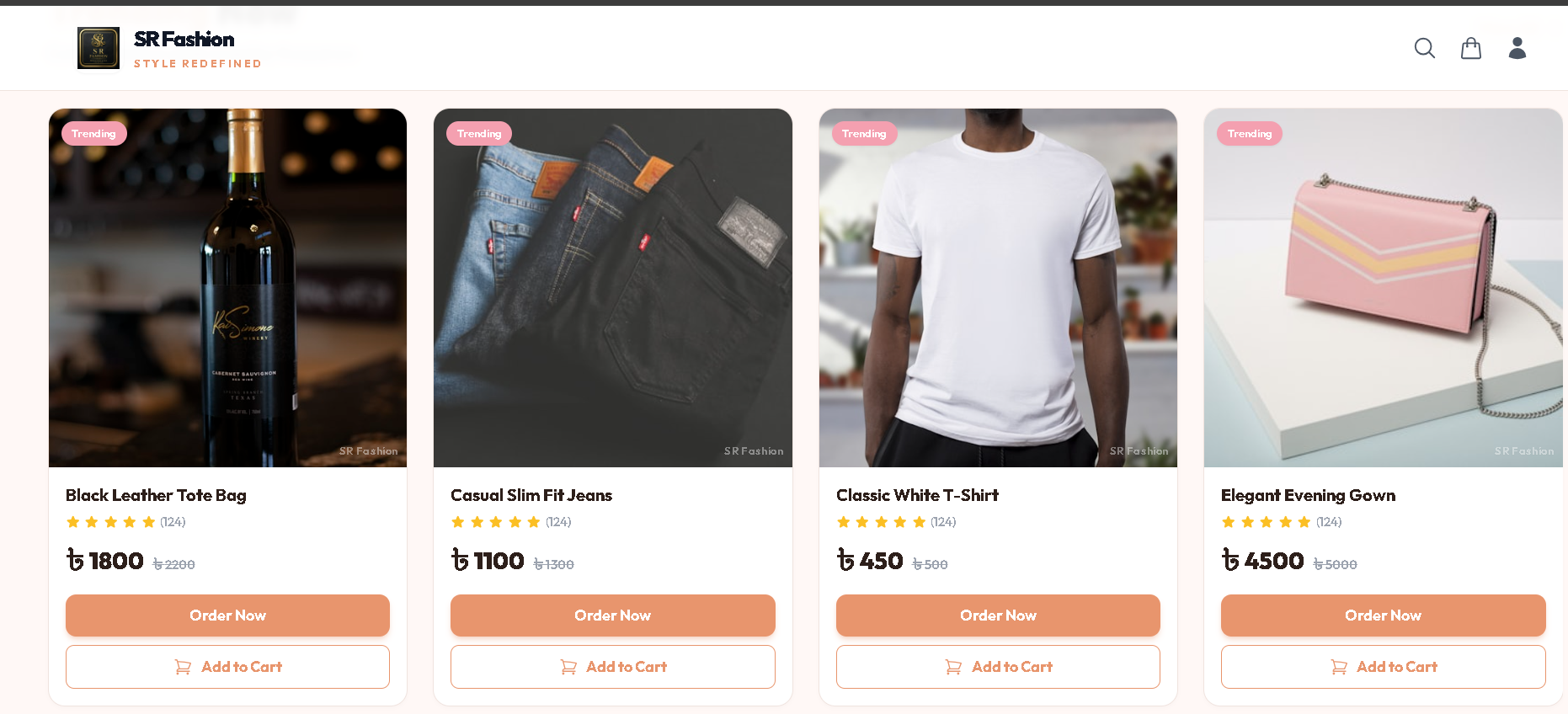 SR Fashion Products